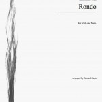 Bernard Zaslav - Dvorak Rondo for Viola Score